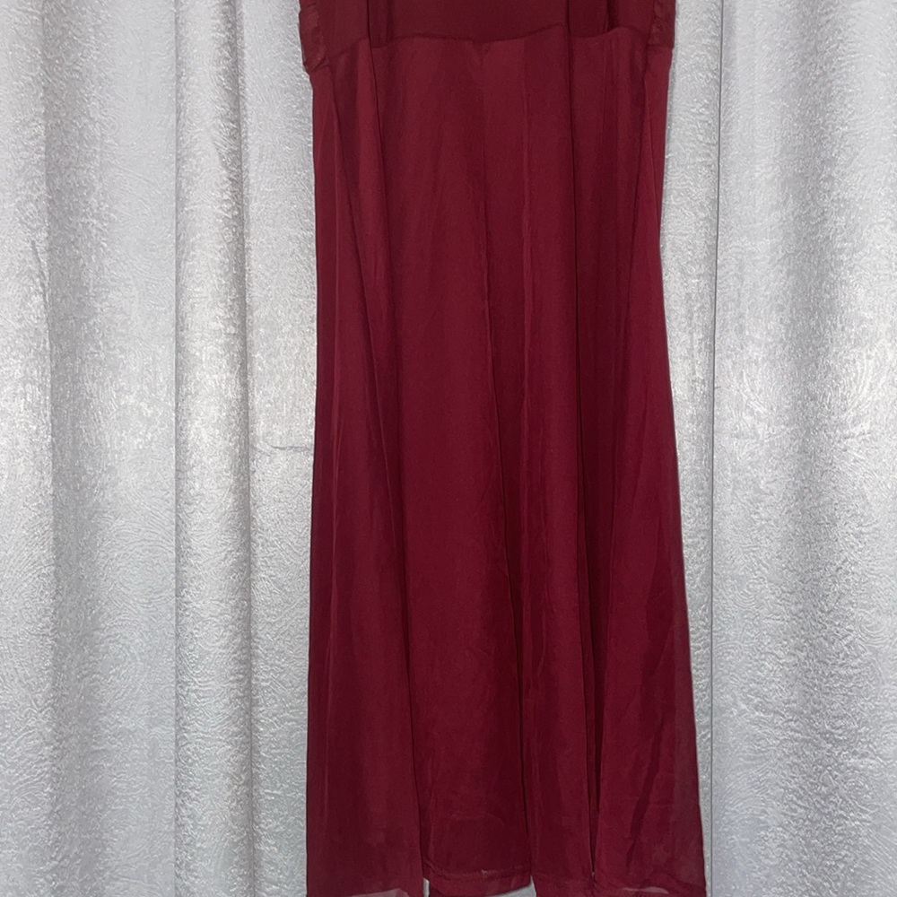 Maroon Cocktail Dress - Picture 6 of 6